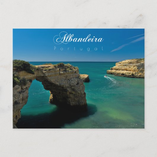 アルバンデイラ語 – ポルトガル ポストカード (正面)