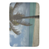 アルバンビーチI美しい自然シーン バスマット (正面縦)