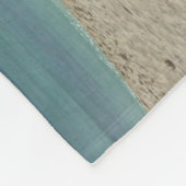 アルバンビーチI美しい自然シーン フリースブランケット (角)