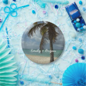 アルバンビーチI美しい自然シーン ペーパープレート (パーティー)