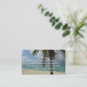 アルバンビーチI美しい自然シーン 名刺 (スタンド正面)