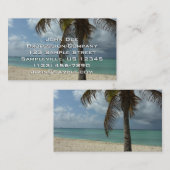 アルバンビーチI美しい自然シーン 名刺 (正面/裏面)