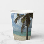 アルバンビーチI美しい自然シーン 紙コップ (裏面)
