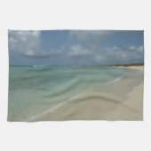 アルバンビーチII美しい自然シーン キッチンタオル (横)