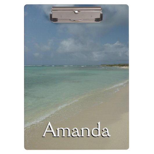 アルバンビーチII美しい自然シーン クリップボード (正面)