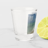 アルバンビーチII美しい自然シーン ショットグラス (左)