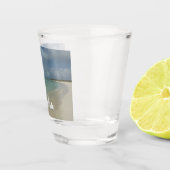 アルバンビーチII美しい自然シーン ショットグラス (右)