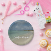 アルバンビーチII美しい自然シーン ペーパープレート (パーティー)