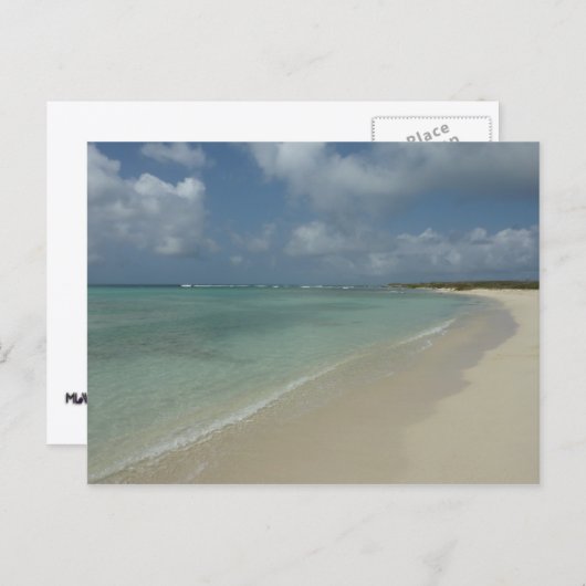 アルバンビーチII美しい自然シーン ポストカード (正面/裏面)