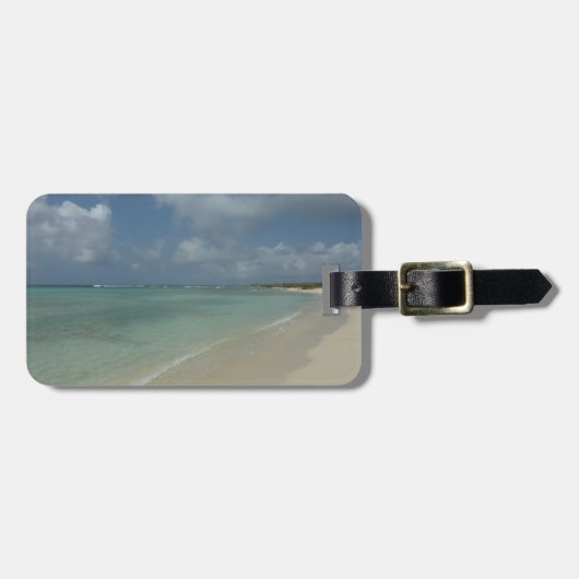 アルバンビーチII美しい自然シーン ラゲッジタグ (正面横)