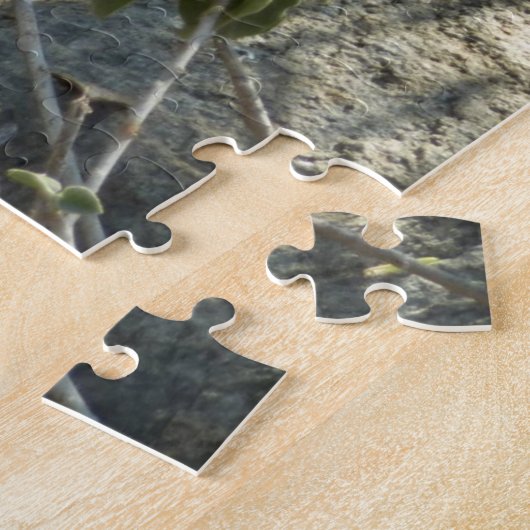 アルバンホイップテールリザード熱帯動物写真 ジグソーパズル (側面)