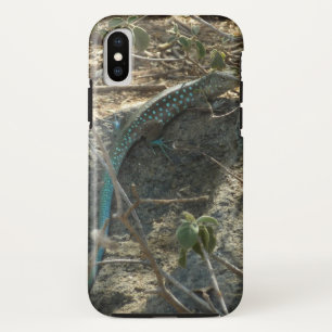 アルバンホイップテールリザード熱帯動物写真 iPhone X ケース