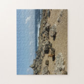 アルバン海岸のロックモニュメント ジグソーパズル (縦)