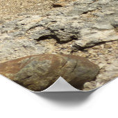 アルバン海岸のロックモニュメント ポスター (角)