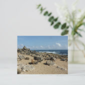 アルバン海岸のロックモニュメント ポストカード (スタンド正面)