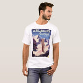 アルバーグ オーストリア スキーの旅 ポスター Tシャツ (正面フル)