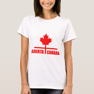 アルバータとカナダ。共に強く自由に。 Tシャツ
