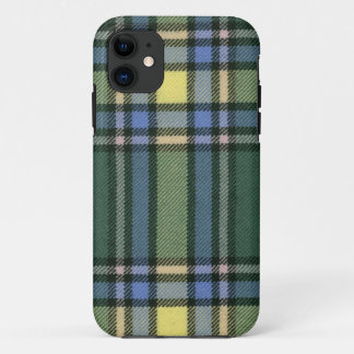 アルバータのタータンチェックのiPhone 5 IDの場合 iPhone 11 ケース