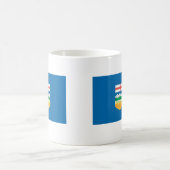 アルバータの旗 コーヒーマグカップ (中央)