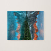 アルバータカナダレイクルイセサマーアドベンチャー ジグソーパズル (横)