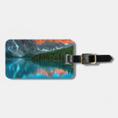 アルバータカナダレイクルイセサマーアドベンチャー ラゲッジタグ (正面横)