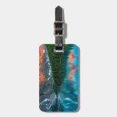 アルバータカナダレイクルイセサマーアドベンチャー ラゲッジタグ (正面縦)