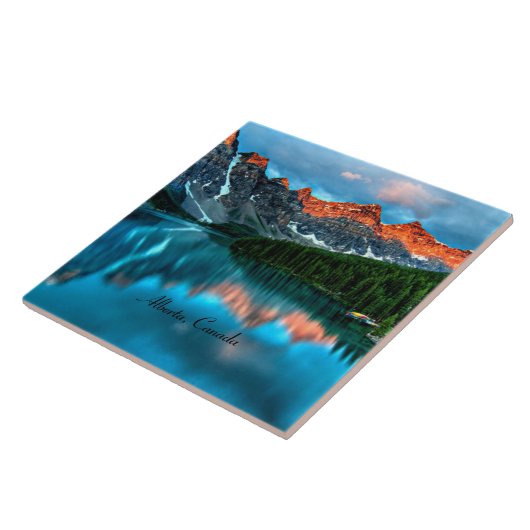 アルバータカナダ写真 タイル (側面)