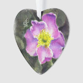 アルバータワイルドバラバレンタインオーナメント オーナメント (正面)