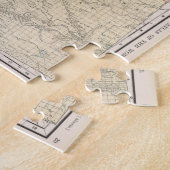 アルバータヴィンテージの地図(1912年) ジグソーパズル (側面)