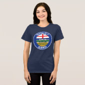 アルバータ共和国 WEXIT トライブレンドＴシャツ (正面全面)