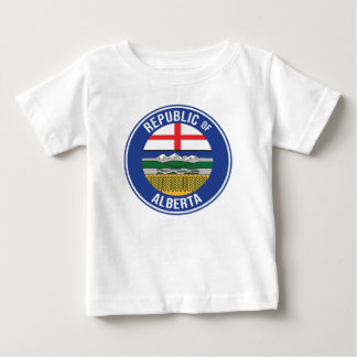 アルバータ共和国 WEXIT ベビーTシャツ