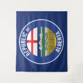 アルバータ共和国WEXIT タペストリー (正面)