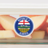 アルバータ共和国WEXIT ラベル (貼付)