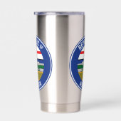 アルバータ共和国WEXIT 保温保冷タンブラー (右面)