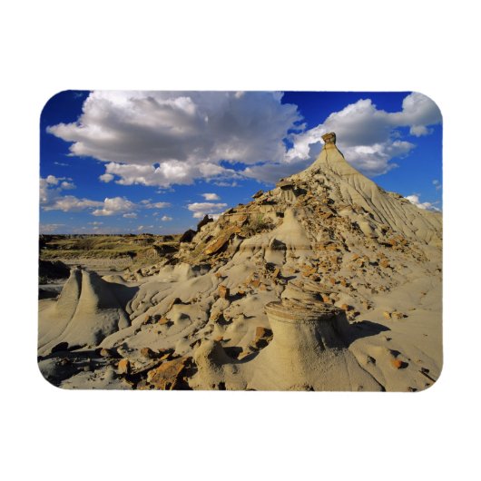 アルバータ州の恐竜の地方公園のバッドランズ， 3 マグネット (横)