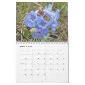 アルバータ州の草原の美しい野生の花々 C12 カレンダー (3月 2027)