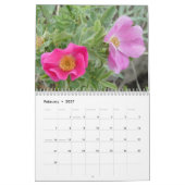 アルバータ州の草原の美しい野生の花々 C12 カレンダー (2月 2027)