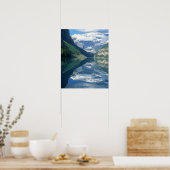 アルバータ州バンフ国立公園、ルイーズ湖 ポスター (キッチン)