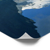 アルバータ州バンフ国立公園、ルイーズ湖 ポスター (角)