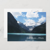 アルバータ州ルイーズ湖はがき ポストカード (正面/裏面)