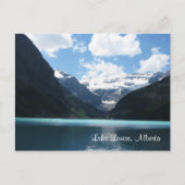 アルバータ州ルイーズ湖はがき ポストカード (正面)