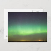 アルバータ州北部の光 ポストカード (正面/裏面)