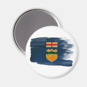 アルバータ州旗の磁石 マグネット (正面/裏面)