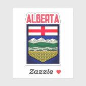 アルバータ州旗 – カナダ シール (シート)