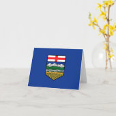 アルバータ州旗 カード (黄色い花)