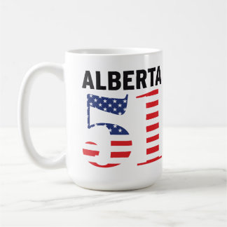 アルバータ州51番目のアメリカ州 WEXIT コーヒーマグカップ