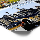 アルバータ州 – カナダ – モザイク – ポスター (角)