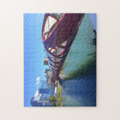 アルバータ橋カルガリー。 ジグソーパズル (縦)