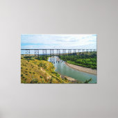 アルバータ鉄道アイコン キャンバスプリント (正面)