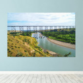 アルバータ鉄道アイコン キャンバスプリント (インサイチュ (ウッドフロア))